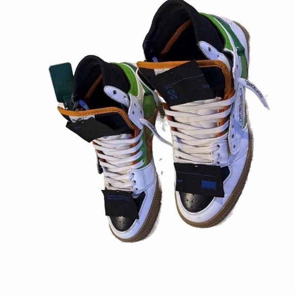 Off-White Off-Court 3.0 White Green High-Top Sneaker – ,